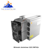 Bitmain Antminer S23 318Th/s Bitcoin ASIC Miner, Air-Cooled SHA-256