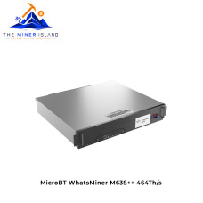 MicroBT WhatsMiner M63S++ 464Th/s Bitcoin ASIC Miner, Hydro-Cooled