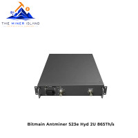 Bitmain Antminer S23e Hyd 2U 865Th/s Bitcoin ASIC Miner, SHA-256 ASIC