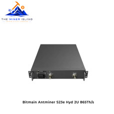 Bitmain Antminer S23e Hyd 2U 865Th/s Bitcoin ASIC Miner, SHA-256 ASIC