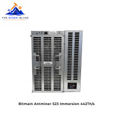 Bitmain Antminer S23 Immersion 442Th/s Bitcoin ASIC Miner, SHA-256 ASIC Bitmain Antminer S23 Immersion 442Th/s Bitcoin ASIC Miner, SHA-256 ASIC