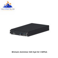 Bitmain Antminer S23 Hyd 3U 1.16Ph/s Bitcoin ASIC Miner, SHA-256 ASIC