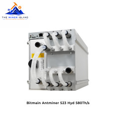 Bitmain Antminer S23 Hyd 580Th/s Bitcoin ASIC Miner, SHA-256 ASIC Bitmain Antminer S23 Hyd 580Th/s Bitcoin ASIC Miner, SHA-256 ASIC
