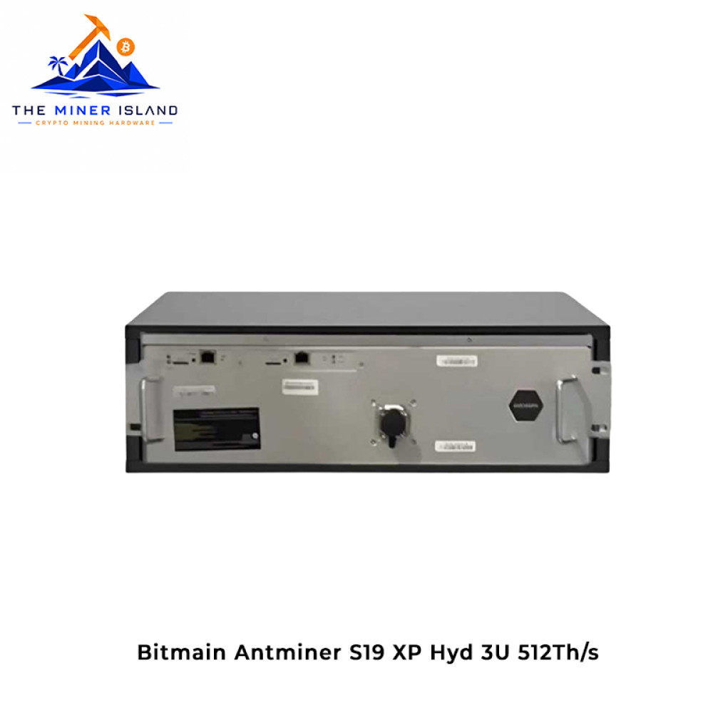 Bitmain Antminer S19 XP Hyd 3U 512Th/s Bitcoin ASIC Miner, SHA-256 ASIC