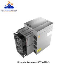 Bitmain Antminer KS7 40Th/s Kaspa (KAS) ASIC Miner, kHeavyHash Algorithm