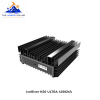 IceRiver KS0 ULTRA 400Gh/s Kaspa (KAS) ASIC Miner, kHeavyHash Algorithm