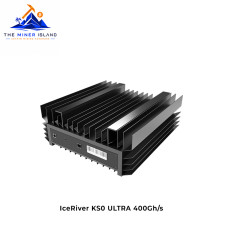 IceRiver KS0 ULTRA 400Gh/s Kaspa (KAS) ASIC Miner, kHeavyHash Algorithm