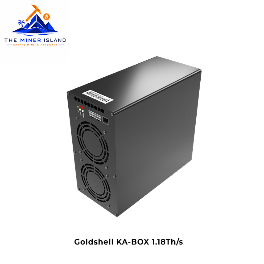 Goldshell KA-BOX 1.18Th/s Kaspa (KAS) ASIC Miner, kHeavyHash Algorithm