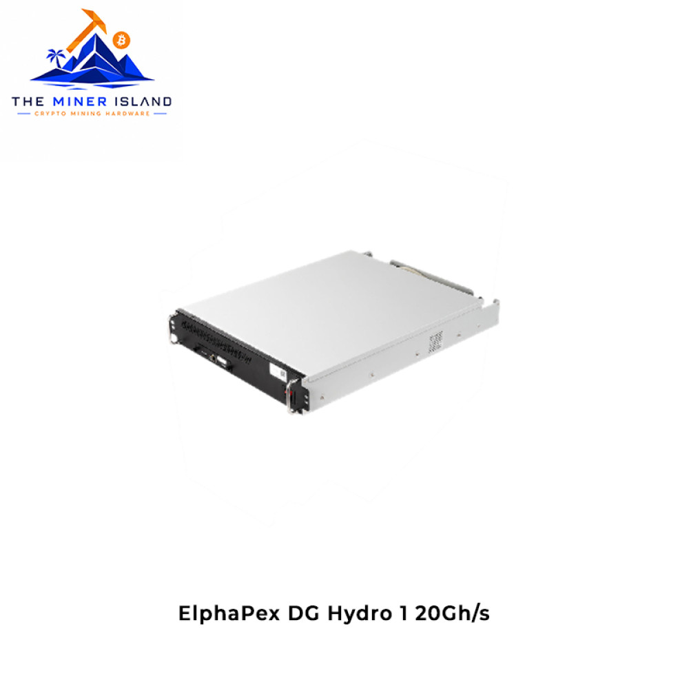ElphaPex DG Hydro 1 20Gh/s Scrypt ASIC Miner