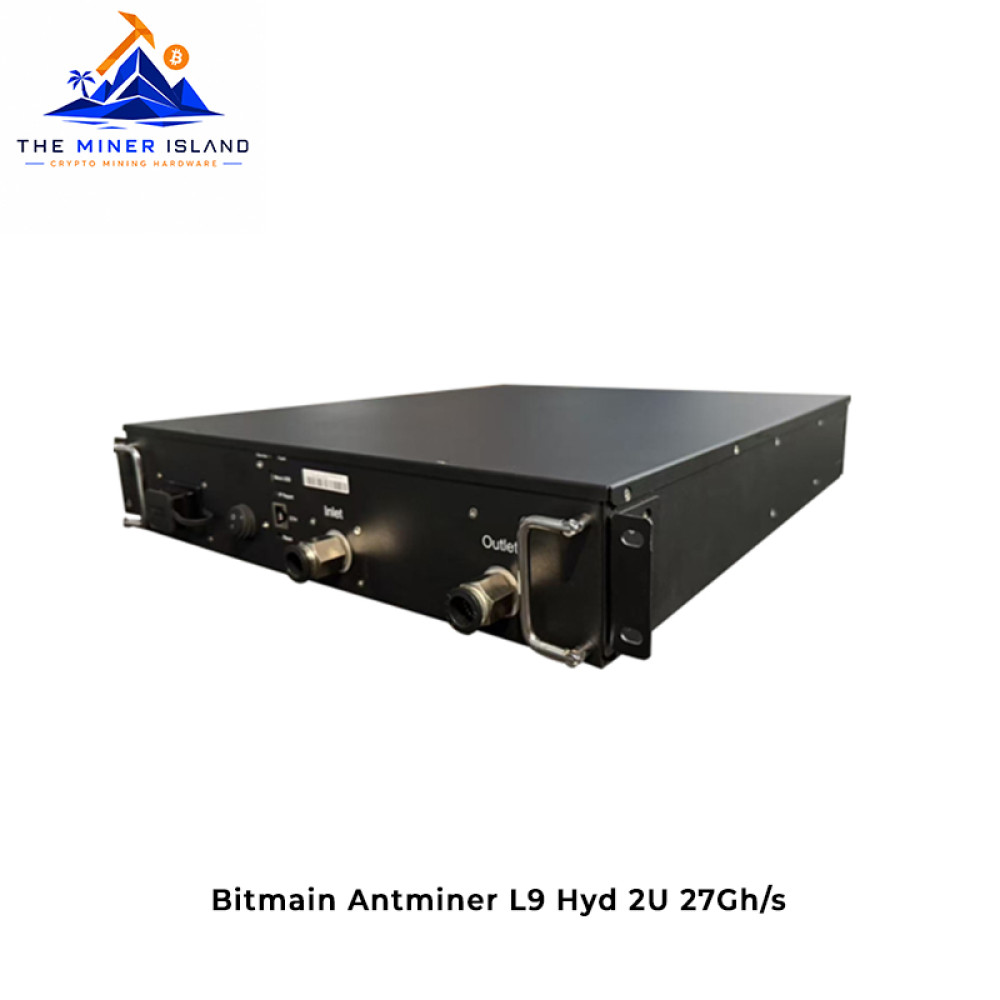 Bitmain Antminer L9 Hyd 2U 27Gh/s Scrypt ASIC Miner