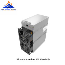 Bitmain Antminer Z15 420kSol/s Equihash ASIC Miner, Zcash & Horizen